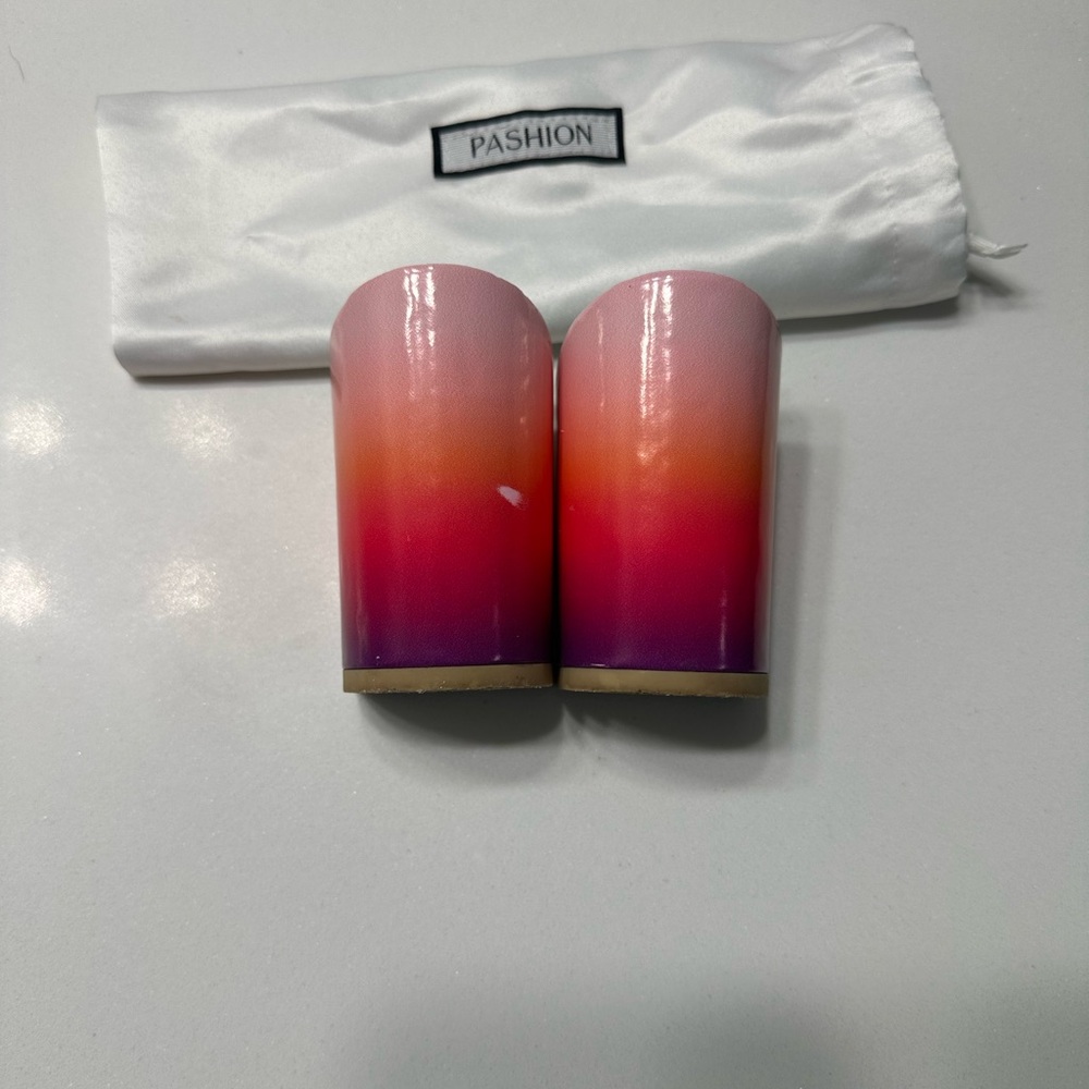 Pashion Footwear - Size 9-11 - 4” Sunset Block Heel Kit